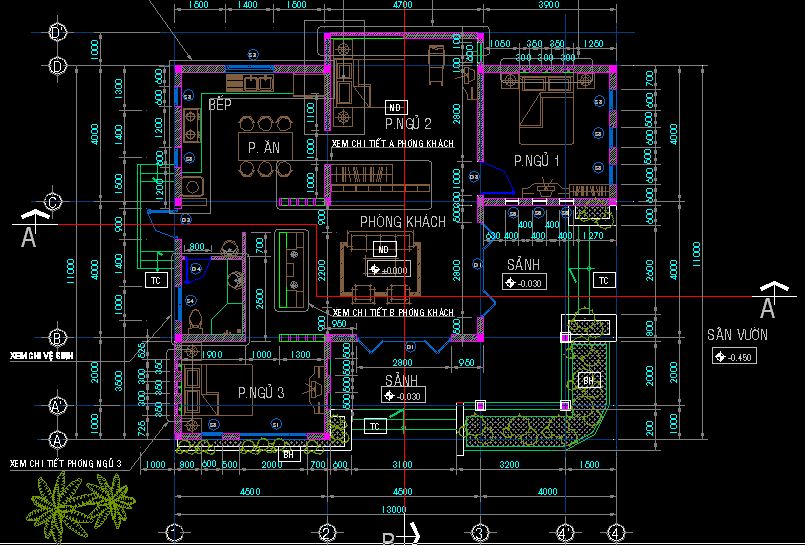 In bản vẽ Autocad